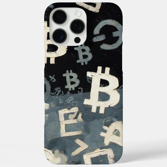 Symbols of Bitcoin (Style: 10) Case-Mate iPhone Case (Back)