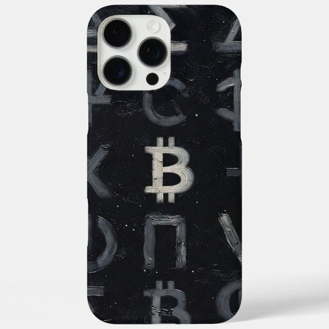 Symbols of Bitcoin (Style: 13) Case-Mate iPhone Case (Back)