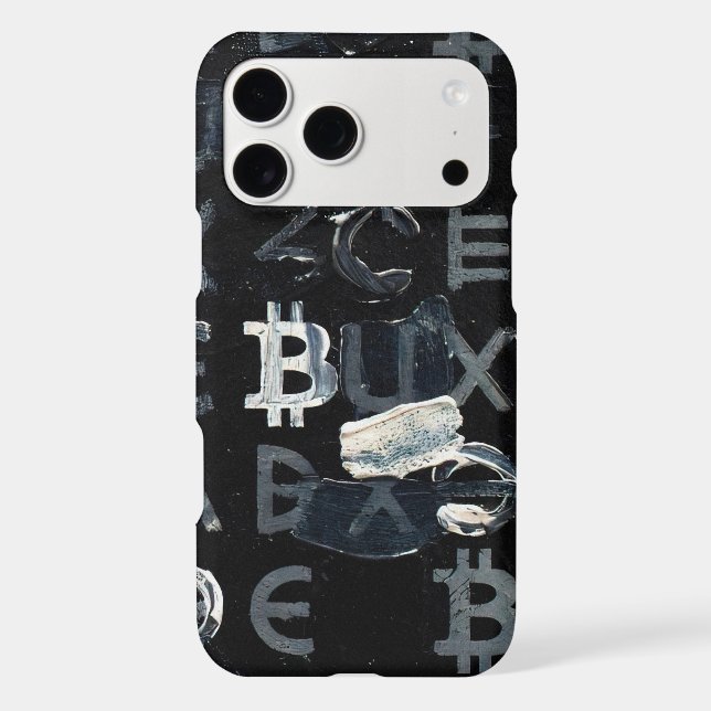 Symbols of Bitcoin (Style: 4) (Back)