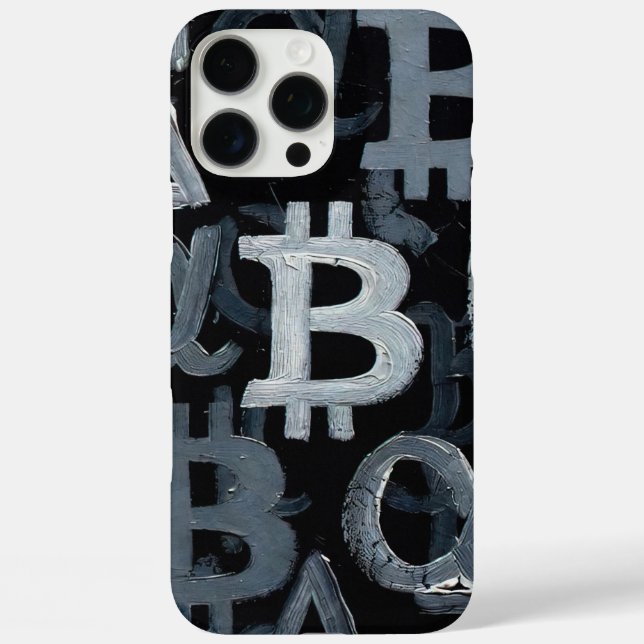 Symbols of Bitcoin (Style: 6) Case-Mate iPhone Case (Back)