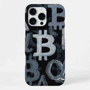 Symbols of Bitcoin (Style: 6) iPhone 16 Pro Max Case