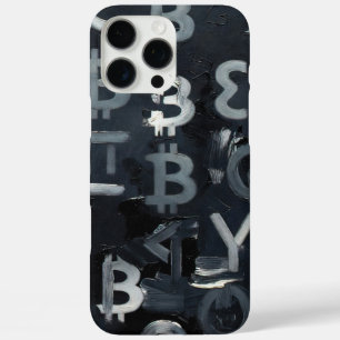 Symbols of Bitcoin (Style: 7) iPhone 16 Pro Max Case