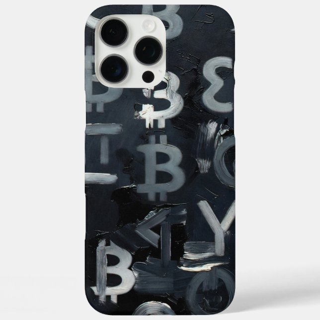 Symbols of Bitcoin (Style: 7) Case-Mate iPhone Case (Back)
