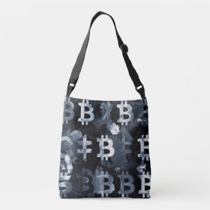 Symbols of Bitcoin (Style: A) Crossbody Bag