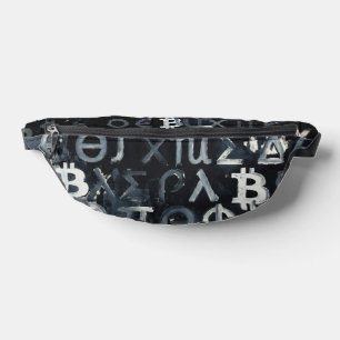 Symbols of Bitcoin (Style: B) Bum Bags