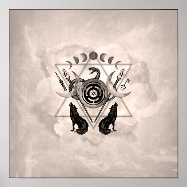 Symbols of Hecate Poster (Front)