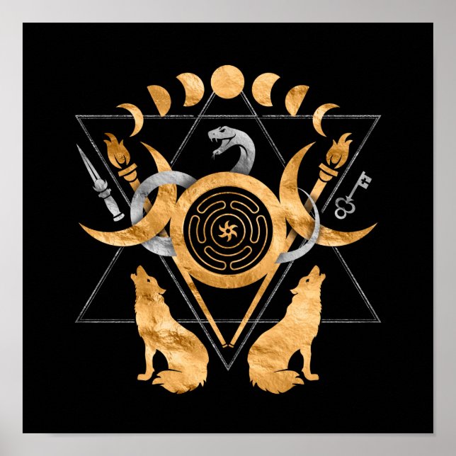 Symbols of Hecate Poster (Front)