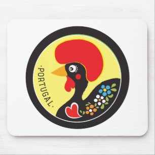Symbols of Portugal - Galo de Barcelos Mouse Pad