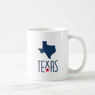 Symbols of Texas, Texas, navy blue Coffee Mug