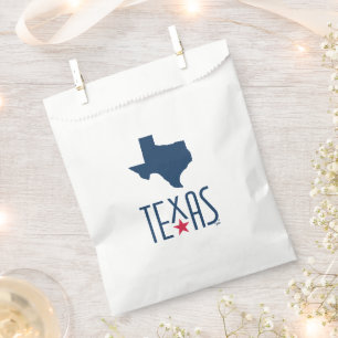 Symbols of Texas, Texas, navy blue Favour Bag