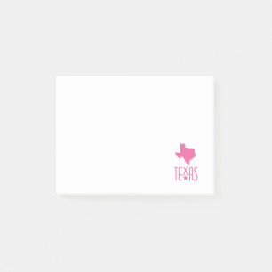 Symbols of Texas, Texas, pink Post-it Notes