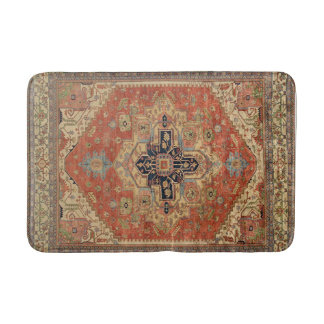 SYMETRIC PERSIAN VINTAGE PATTERN BATH MAT