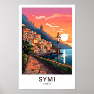 Symi Greece Travel Print