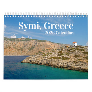 Symi Greek Island 2024 Calendar