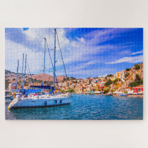 Symi in Greece Jigsaw Puzzle