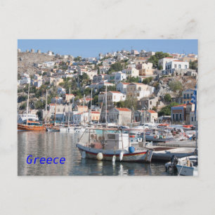 Symi in Greece Postcard
