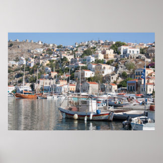 Symi in Greece Poster