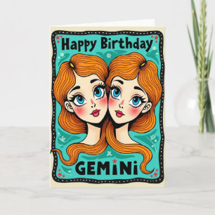 Symmetric Birthday Art Card