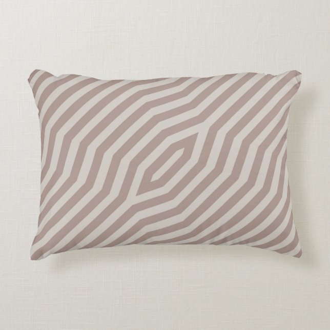 Symmetric diagonal stripes background 12 decorative cushion (Front)