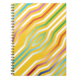 Symmetric diagonal stripes background 3 notebook