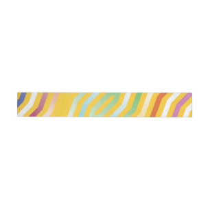Symmetric diagonal stripes background 3 wrap around label