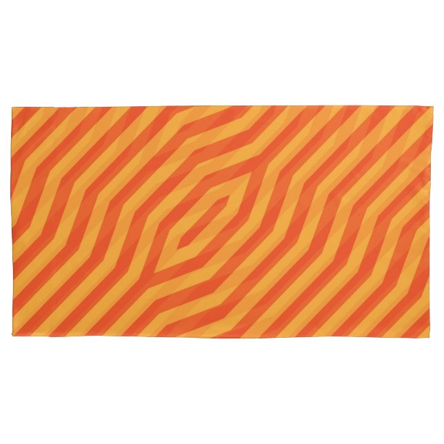 Symmetric diagonal stripes background 8 pillowcase (Front)