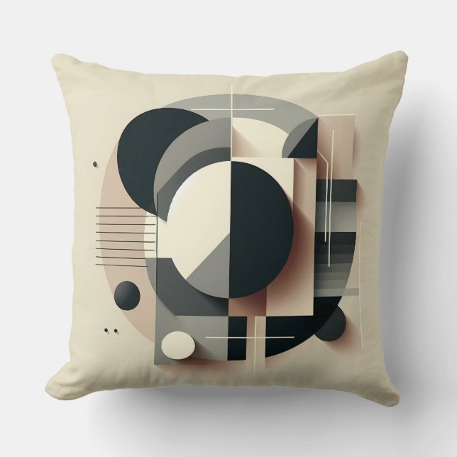 Symmetric Dimensional Geometry Cushion (Front)