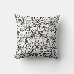 Symmetric Ethnic Ornament Cushion