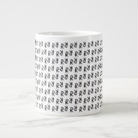 Symmetric R Line Art T-Shirt, Minimalist Doodle Ab