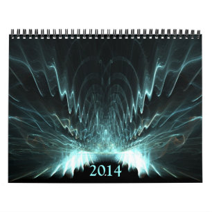 Symmetrical fractals 2014 calendar