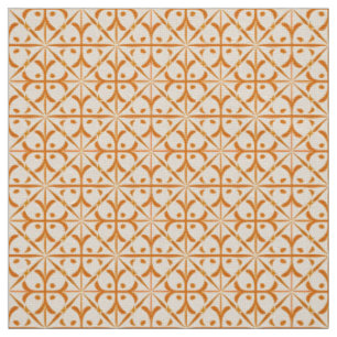 Symmetrical Geometric Pattern Fabric