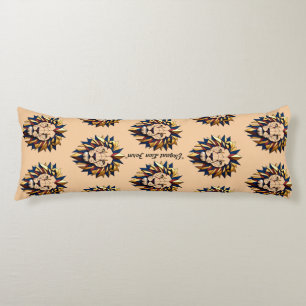 "Symmetrical Roar" Body Cushion