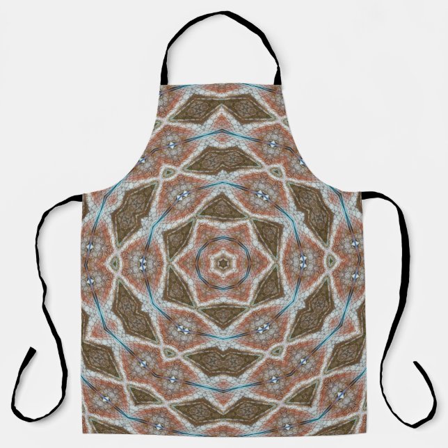 Symmetrical scales: circular tissue pattern. apron (Front)