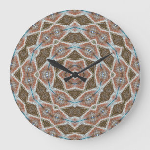 Symmetrical scales: circular tissue pattern. large clock
