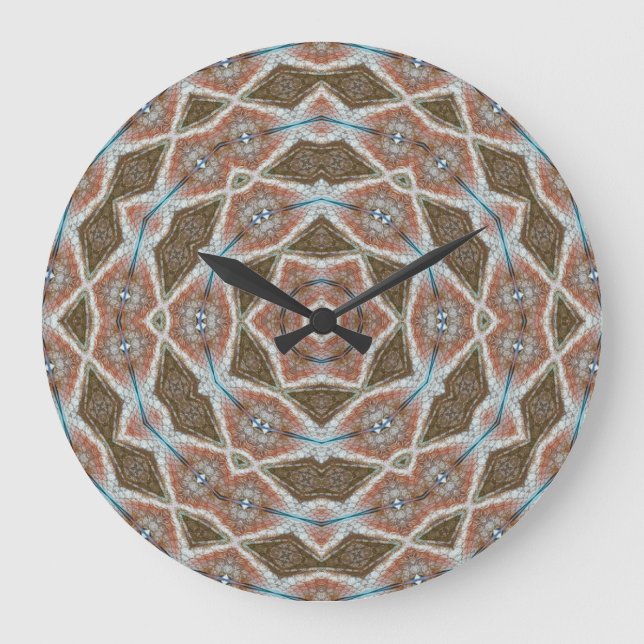Symmetrical scales: circular tissue pattern. large clock (Front)