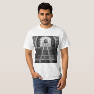 Symmetry in black and white T-Shirt