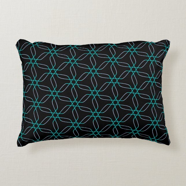 Symmetry in Motion Decorative Cushion (Front)