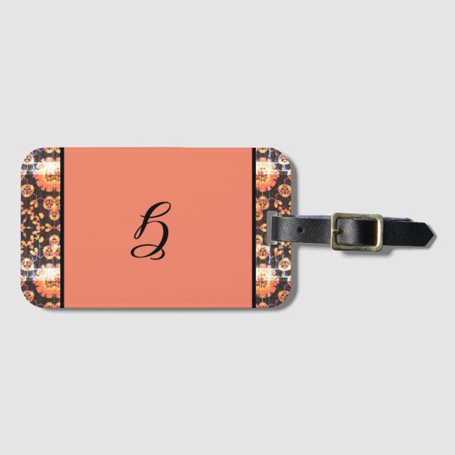 Symmetry Wheel  Luggage Tag (Front Horizontal)