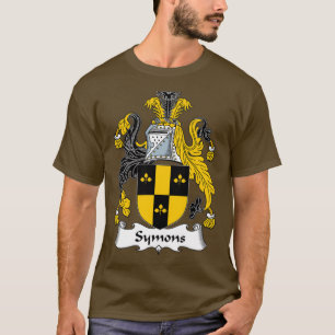 Symons Coat of Arms Family Crest  T-Shirt