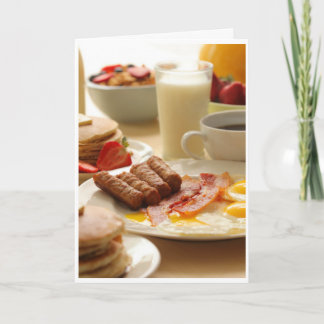 Sympathy - Breakfast Card
