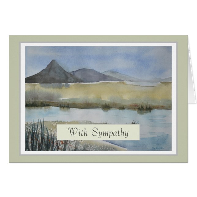 Sympathy Card (Front Horizontal)