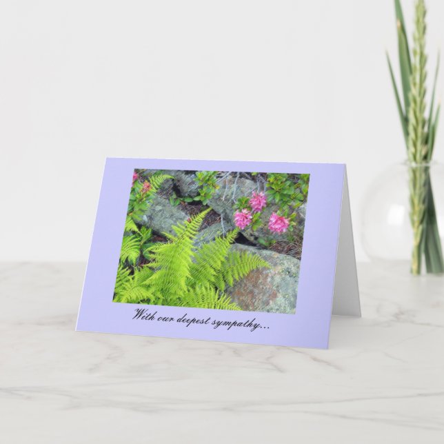 "Sympathy" Card (Front)