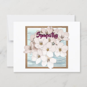 Sympathy card 