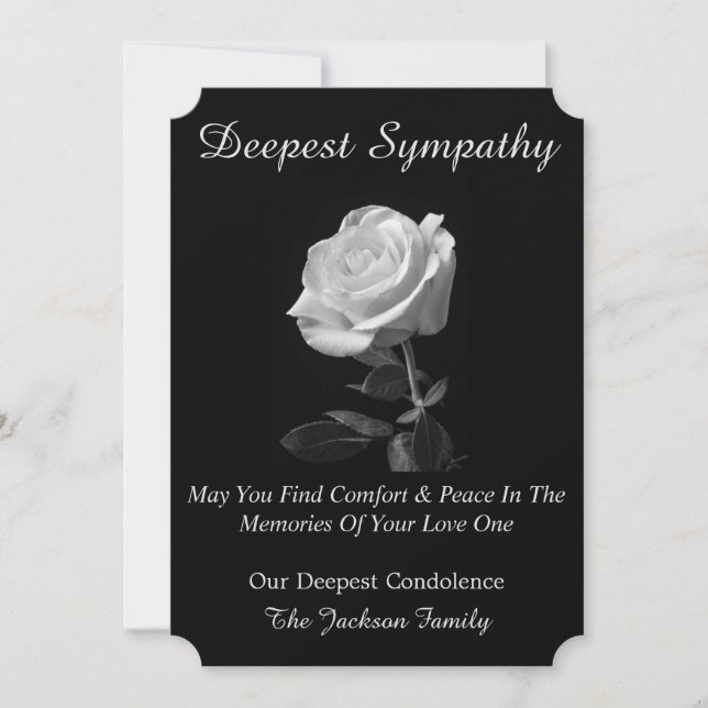 Sympathy Card (Front)