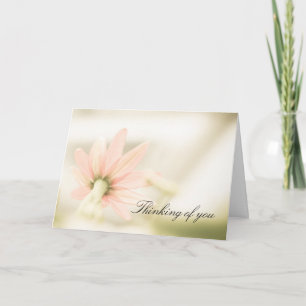 Sympathy card, a beautiful flower photograph. card