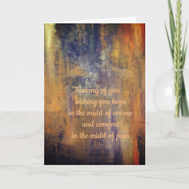 Sympathy card by DAL (Front)