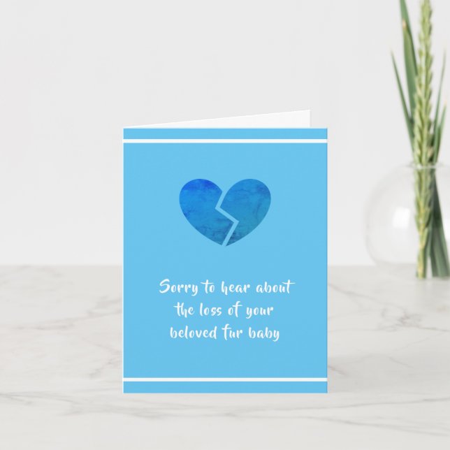 Sympathy card by dalDesignNZ (Front)