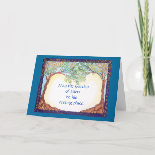 Sympathy card for a man
