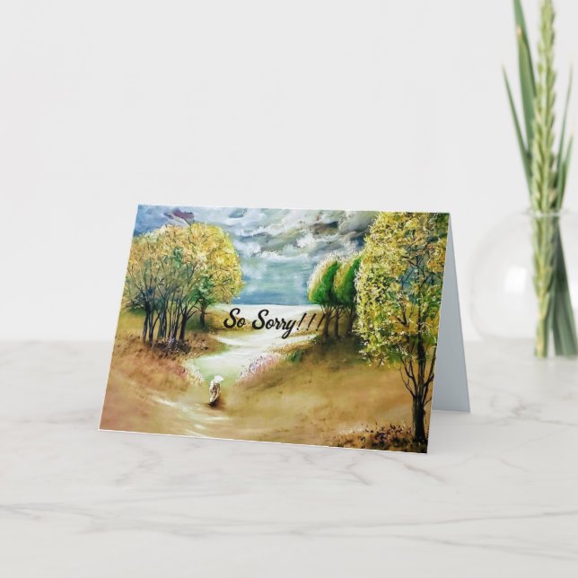 SYMPATHY CARD FOR LOSS OF PET/DOG (Front)