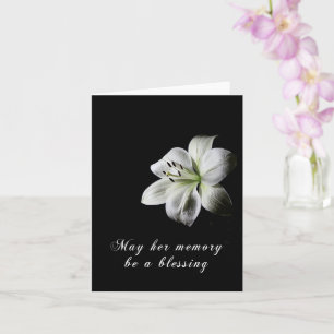 Sympathy Card for Woman